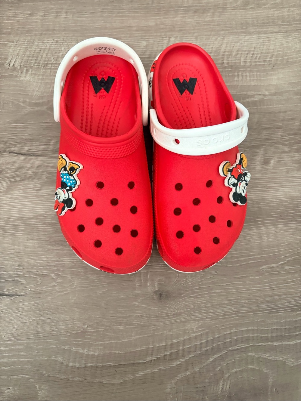 Crocs x Disney Collab Mickey Mouse and Minnie Mouse